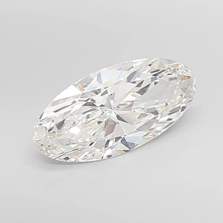 4.11ct Oval Lab Grown Diamond (Colour F, Clarity VVS2, IGI Certified)