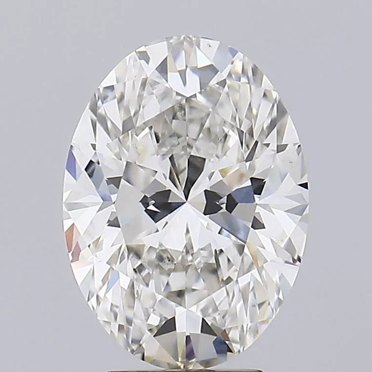 4.11ct Oval Lab Grown Diamond (Colour H, Clarity VS1, IGI Certified)