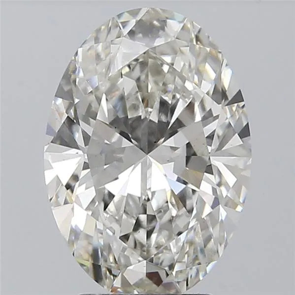 4.11ct Oval Lab Grown Diamond (Colour H, Clarity VS2, IGI Certified)