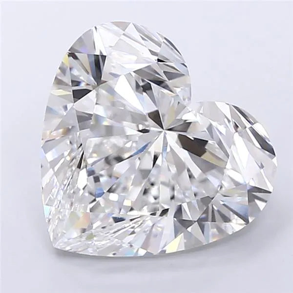 4.12ct Heart Lab Grown Diamond (Colour E, Clarity VVS1, IGI Certified)