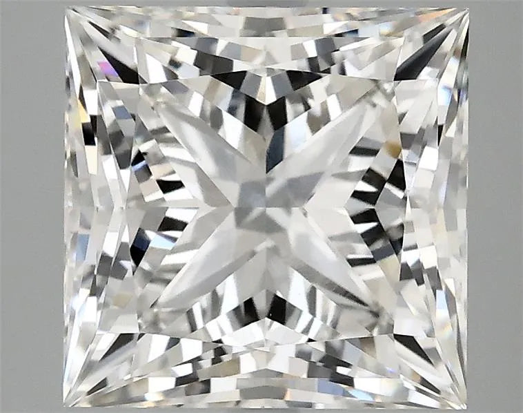 4.12ct Princess Lab Grown Diamond (Colour G, Clarity VVS2, IGI Certified)
