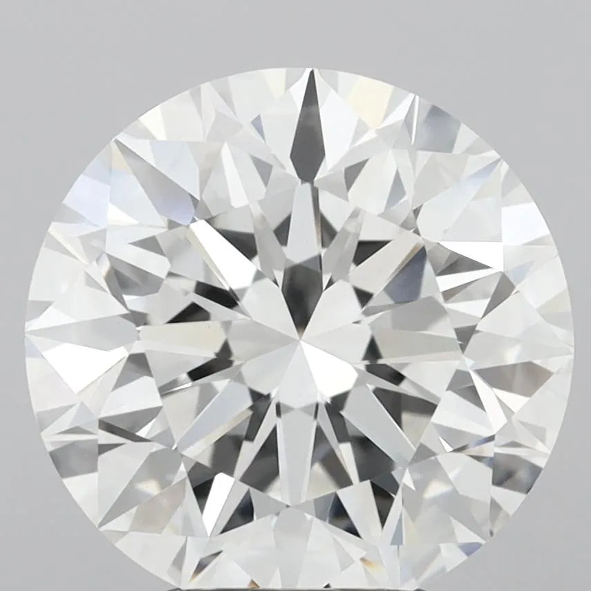 4.12ct Round Lab Grown Diamond (Colour E, Clarity VVS2, Cut ID, IGI Certified)