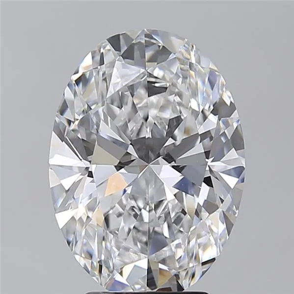 4.13ct Oval Lab Grown Diamond (Colour E, Clarity VVS2, Cut EX, IGI Certified)