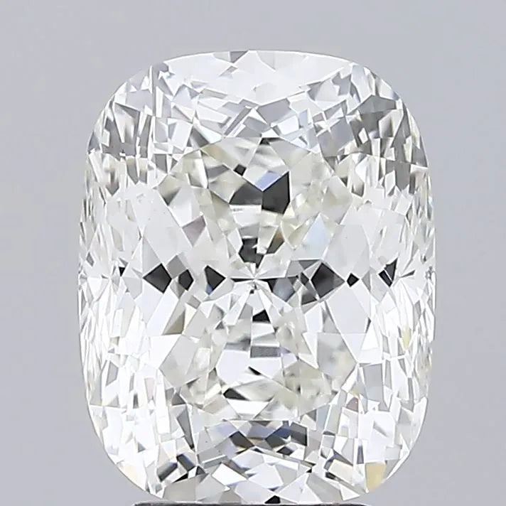 4.14ct Cushion modified Lab Grown Diamond (Colour F, Clarity VVS2, IGI Certified)
