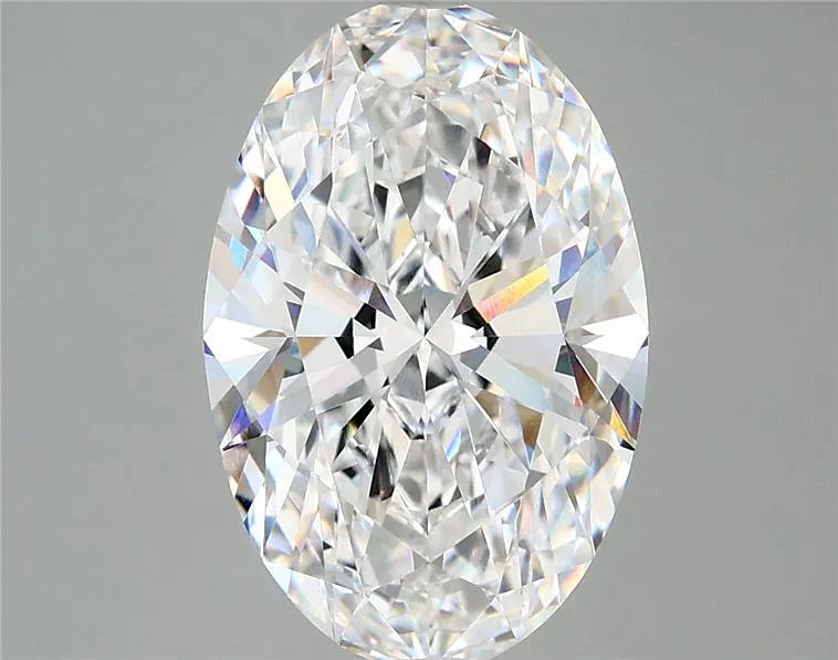 4.15ct Oval Lab Grown Diamond (Colour D, Clarity VVS1, IGI Certified)
