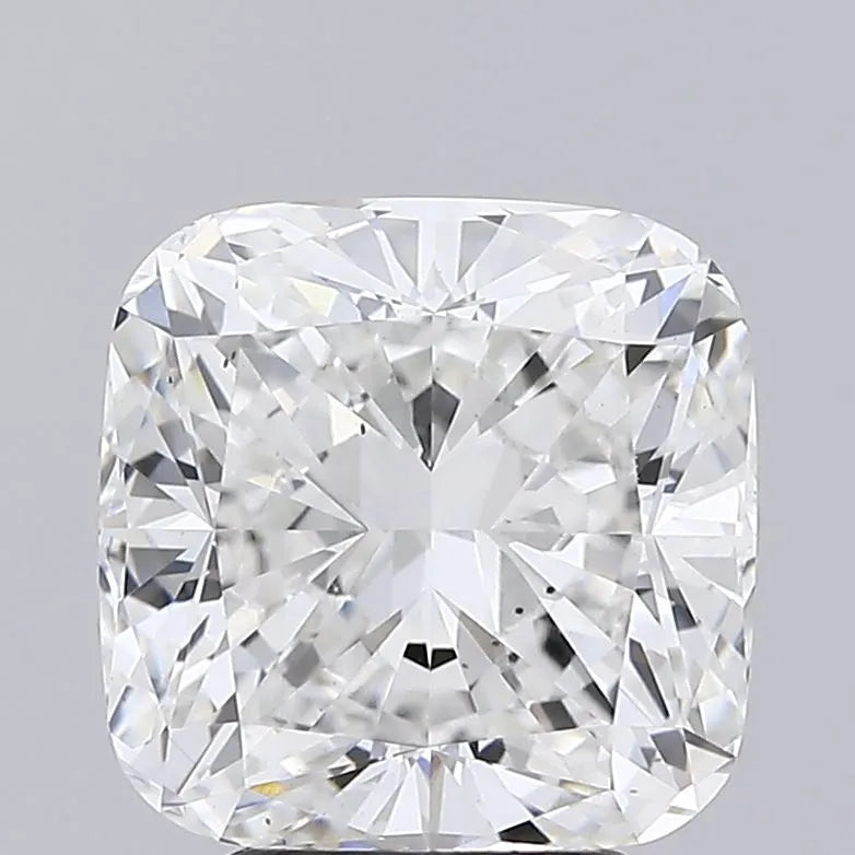 4.16ct Cushion modified Lab Grown Diamond (Colour E, Clarity VS2, IGI Certified)