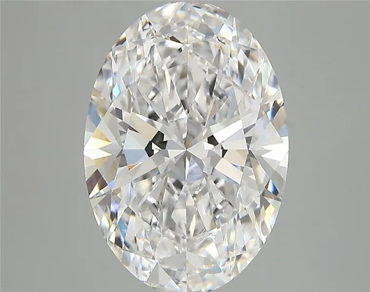 4.16ct Oval Lab Grown Diamond (Colour D, Clarity VVS1, IGI Certified)