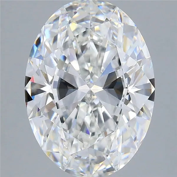 4.16ct Oval Lab Grown Diamond (Colour E, Clarity VVS2, IGI Certified)