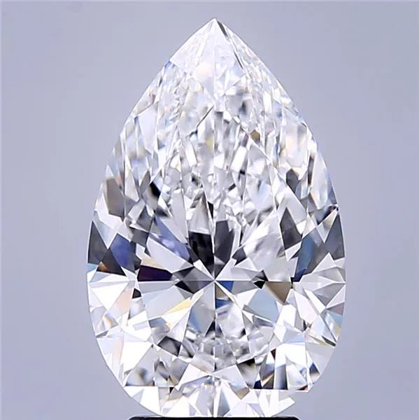 4.16ct Pear Lab Grown Diamond (Colour D, Clarity VVS2, IGI Certified)