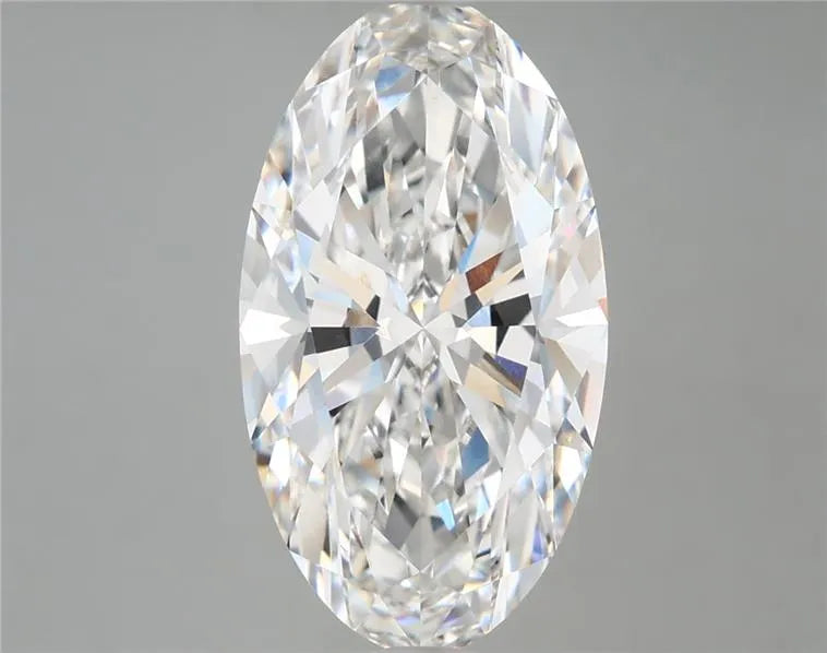 4.17ct Oval Lab Grown Diamond (Colour E, Clarity FL, IGI Certified)