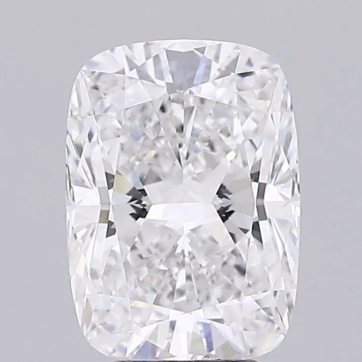 4.18ct Cushion modified Lab Grown Diamond (Colour D, Clarity VVS2, IGI Certified)