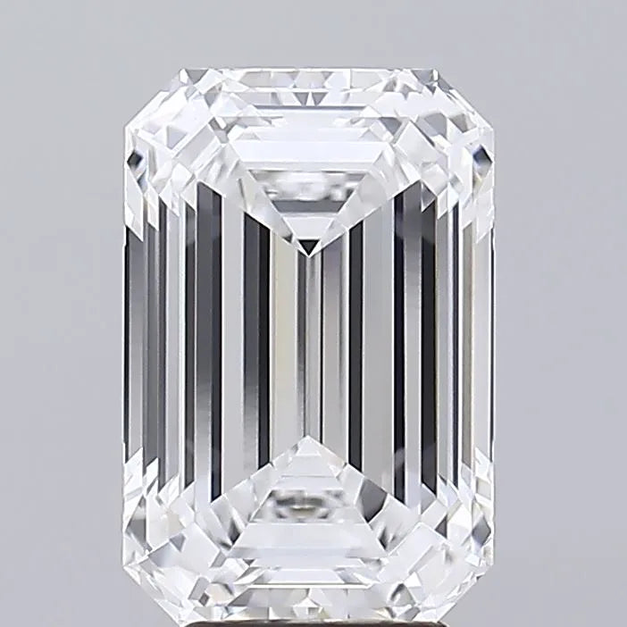4.18ct Emerald Lab Grown Diamond (Colour D, Clarity VVS2, GIA Certified)