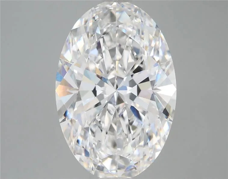 4.19ct Oval Lab Grown Diamond (Colour D, Clarity VVS2, IGI Certified)