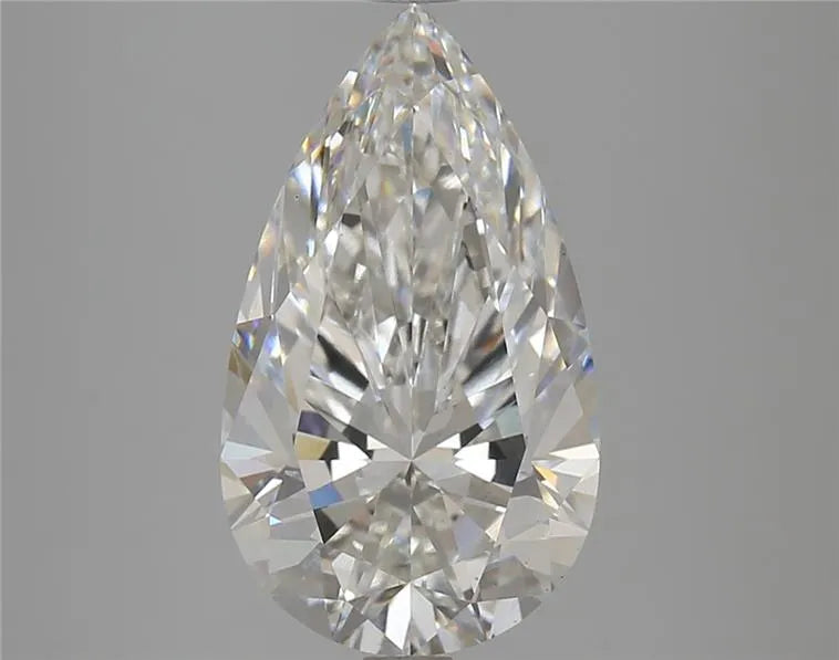 4.19ct Pear Lab Grown Diamond (Colour G, Clarity VS1, IGI Certified)