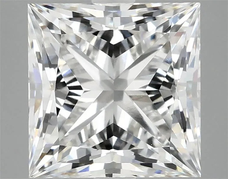 4.19ct Princess Lab Grown Diamond (Colour F, Clarity VVS2, IGI Certified)