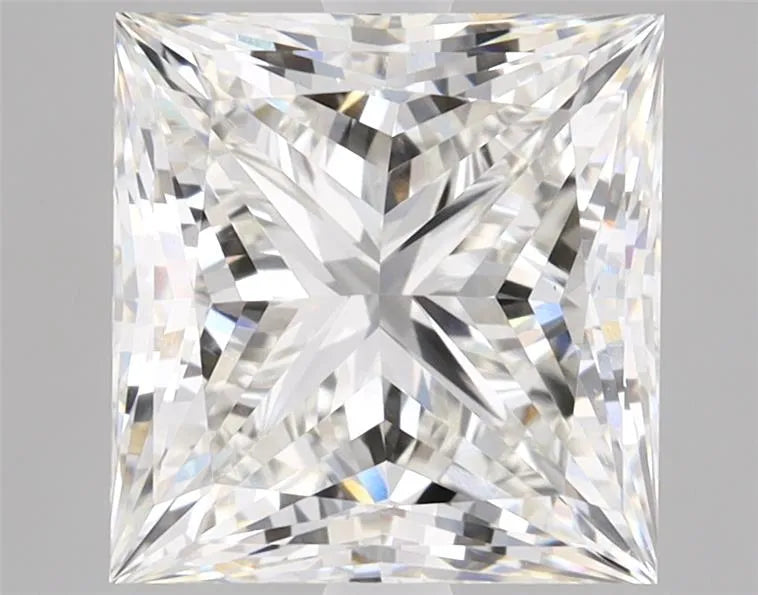 4.20ct Princess Lab Grown Diamond (Colour H, Clarity VS1, IGI Certified)