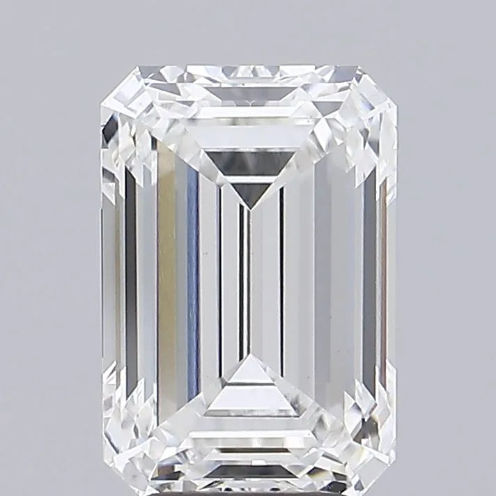 4.21ct Emerald Lab Grown Diamond (Colour F, Clarity VS1, IGI Certified)