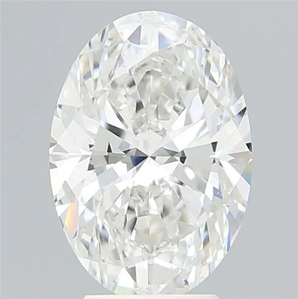 4.22ct Oval Lab Grown Diamond (Colour G, Clarity VS1, IGI Certified)