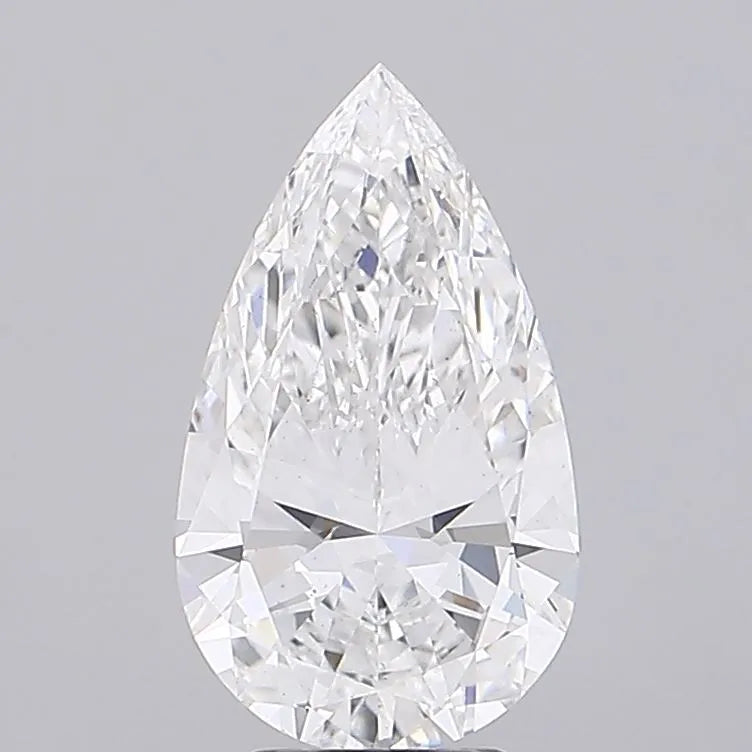 4.22ct Pear Lab Grown Diamond (Colour E, Clarity VS2, IGI Certified)