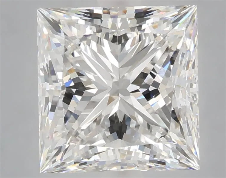 4.22ct Princess Lab Grown Diamond (Colour E, Clarity VVS2, IGI Certified)