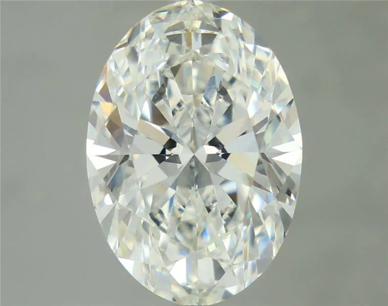 4.23ct Oval Lab Grown Diamond (Colour F, Clarity VVS1, Cut EX, IGI Certified)