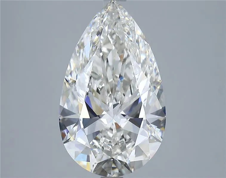 4.23ct Pear Lab Grown Diamond (Colour G, Clarity VVS2, IGI Certified)