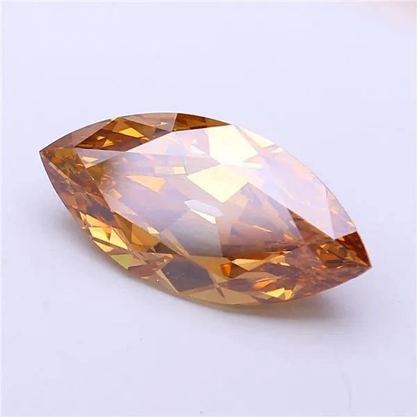 4.24ct Marquise Lab Grown Diamond (Colour Fancy Brown, Clarity VS2, IGI Certified)