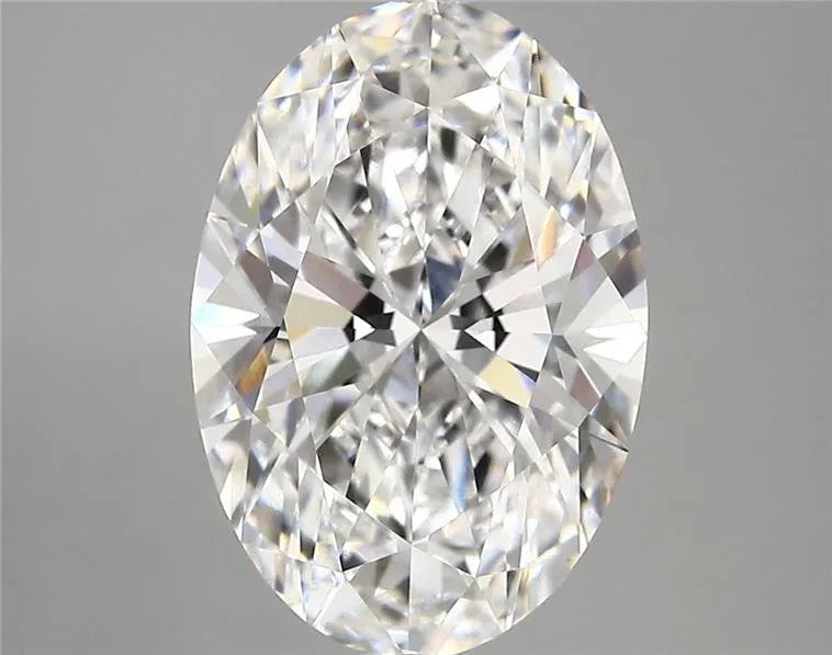 4.24ct Oval Lab Grown Diamond (Colour E, Clarity VS1, Cut EX, GIA Certified)