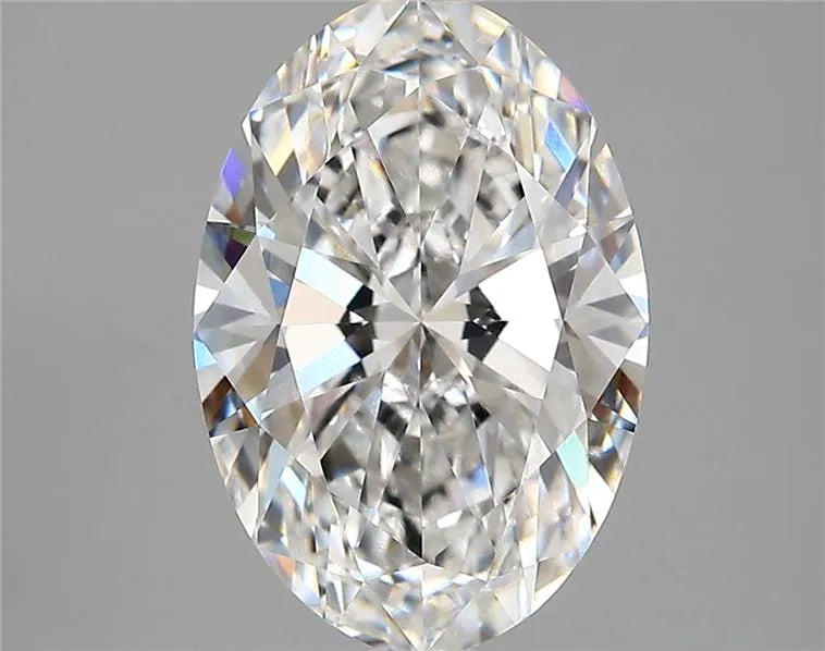 4.25ct Oval Lab Grown Diamond (Colour E, Clarity VVS2, IGI Certified)