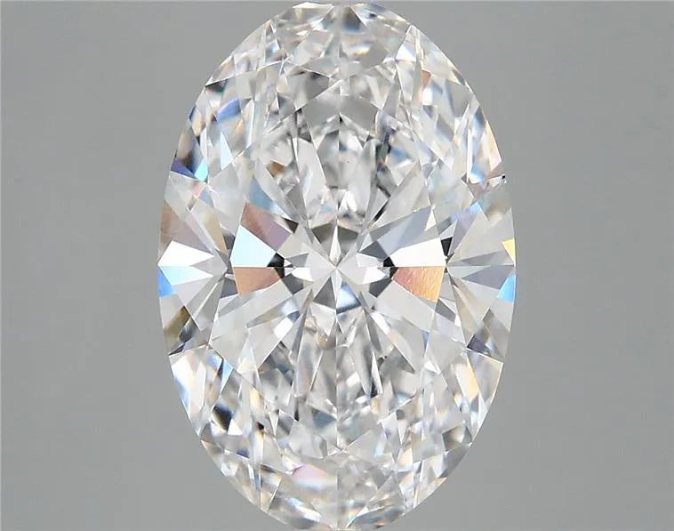 4.25ct Oval Lab Grown Diamond (Colour E, Clarity VVS2, IGI Certified)
