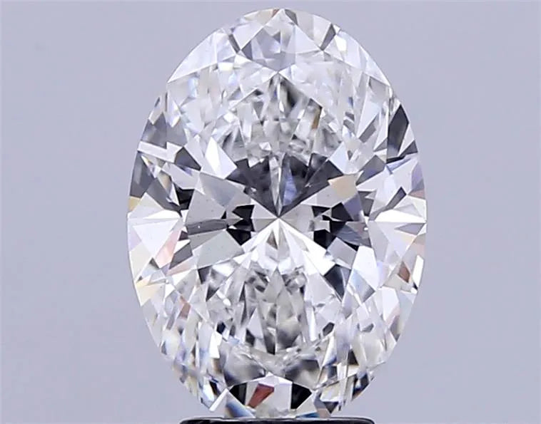 4.25ct Oval Lab Grown Diamond (Colour F, Clarity VS2, IGI Certified)