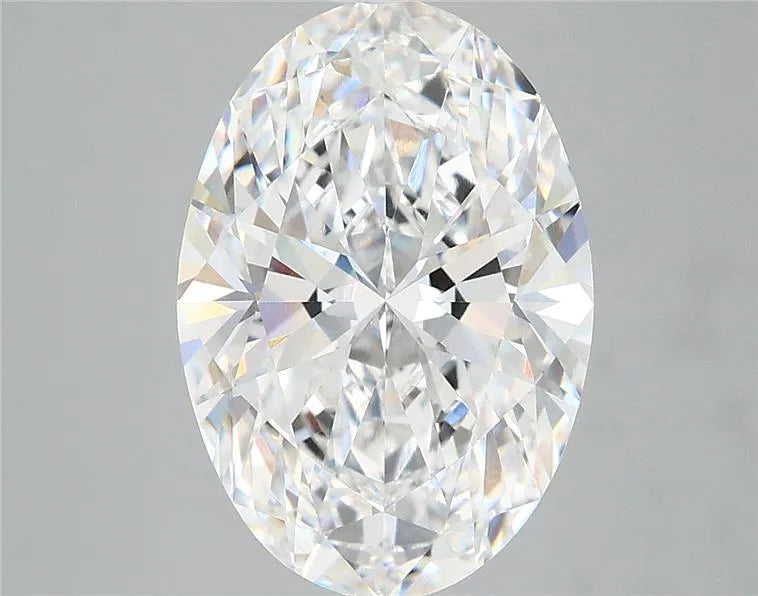 4.26ct Oval Lab Grown Diamond (Colour D, Clarity VVS1, IGI Certified)