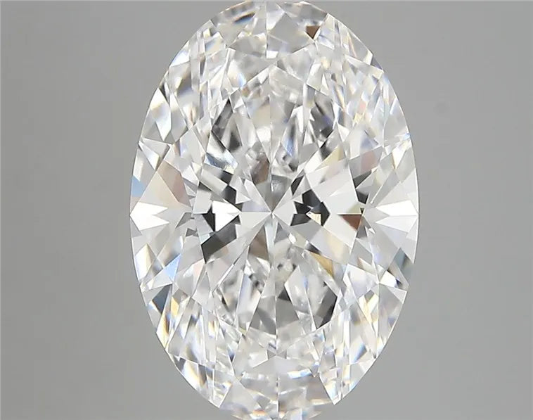 4.27ct Oval Lab Grown Diamond (Colour E, Clarity VVS1, IGI Certified)