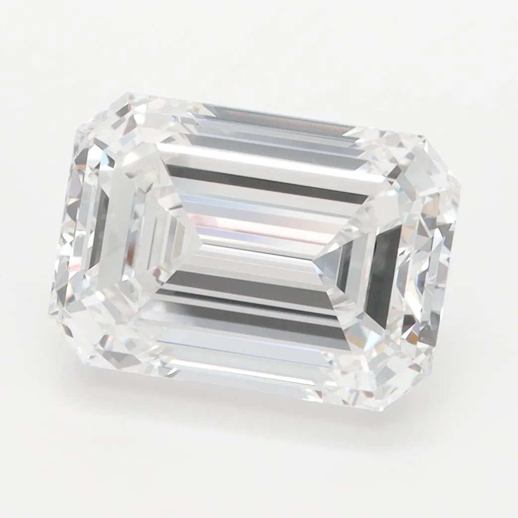 4.29ct Emerald Lab Grown Diamond (Colour D, Clarity VVS1, GIA Certified)