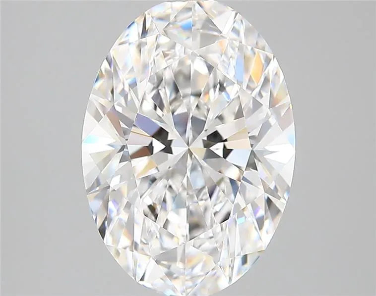4.29ct Oval Lab Grown Diamond (Colour D, Clarity FL, IGI Certified)