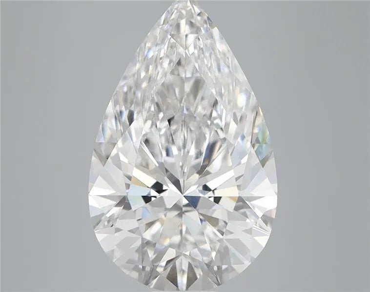 4.29ct Pear Lab Grown Diamond (Colour E, Clarity VVS2, IGI Certified)