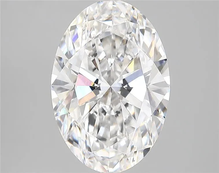 4.30ct Oval Lab Grown Diamond (Colour E, Clarity VVS2, IGI Certified)