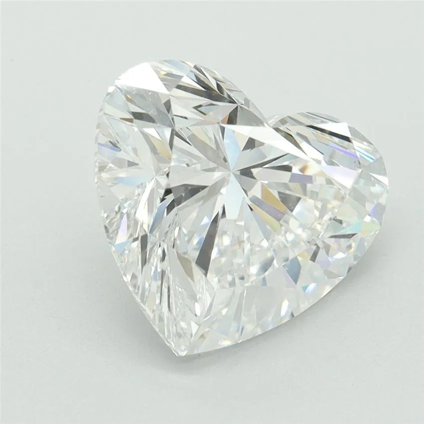4.31ct Heart Lab Grown Diamond (Colour D, Clarity VVS1, IGI Certified)