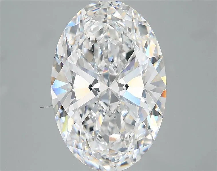 4.31ct Oval Lab Grown Diamond (Colour E, Clarity VVS1, IGI Certified)