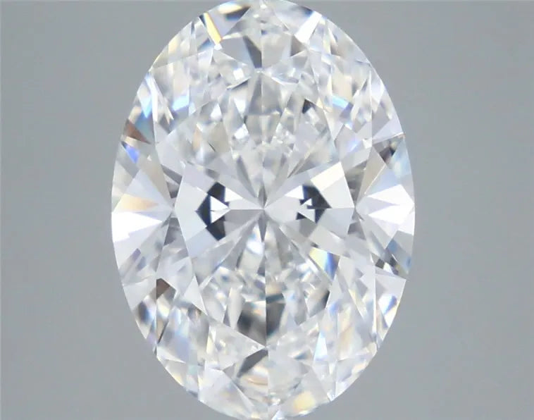 4.31ct Oval Lab Grown Diamond (Colour E, Clarity VVS2, IGI Certified)