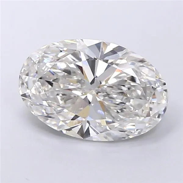 4.31ct Oval Lab Grown Diamond (Colour F, Clarity VVS2, IGI Certified)