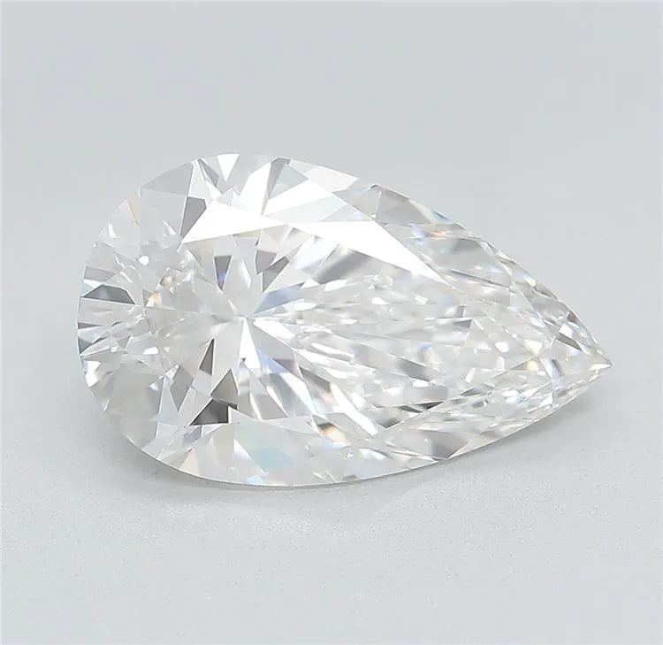 4.32ct Pear Lab Grown Diamond (Colour E, Clarity VVS2, Cut EX, IGI Certified)