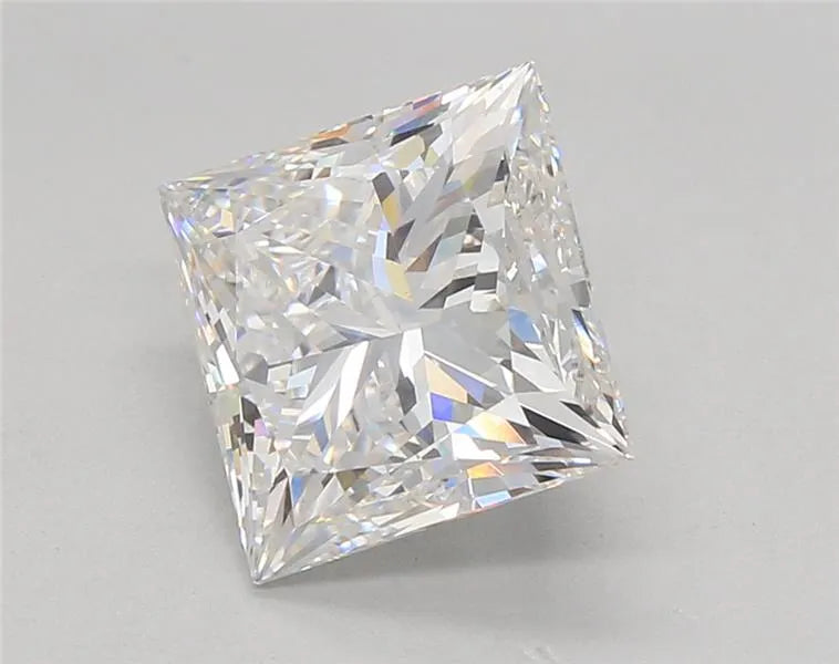 4.32ct Princess Lab Grown Diamond (Colour F, Clarity VS1, Cut GD, IGI Certified)