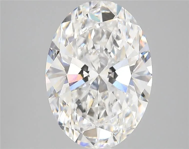 4.33ct Oval Lab Grown Diamond (Colour E, Clarity VVS2, IGI Certified)
