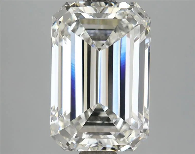 4.35ct Emerald Lab Grown Diamond (Colour F, Clarity VVS2, IGI Certified)