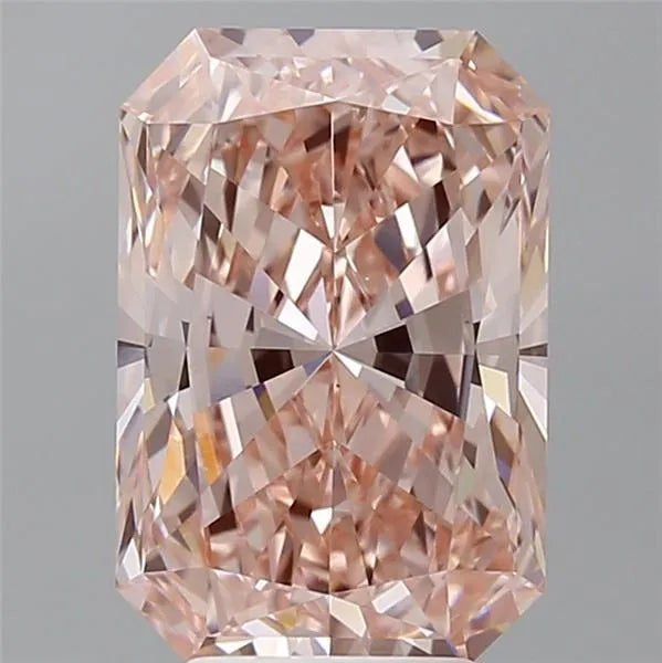 4.35ct Radiant Lab Grown Diamond (Colour Fancy Vivid Pink, Clarity VS1, IGI Certified)