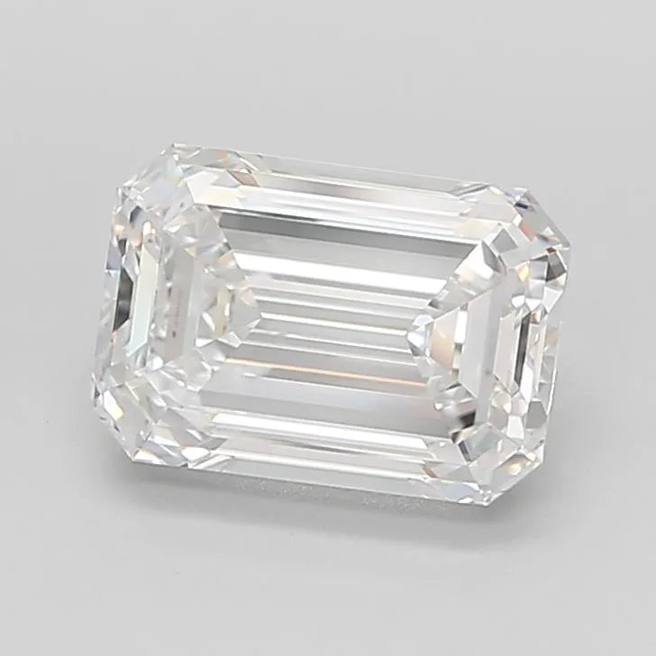 4.36ct Emerald Lab Grown Diamond (Colour D, Clarity IF, IGI Certified)