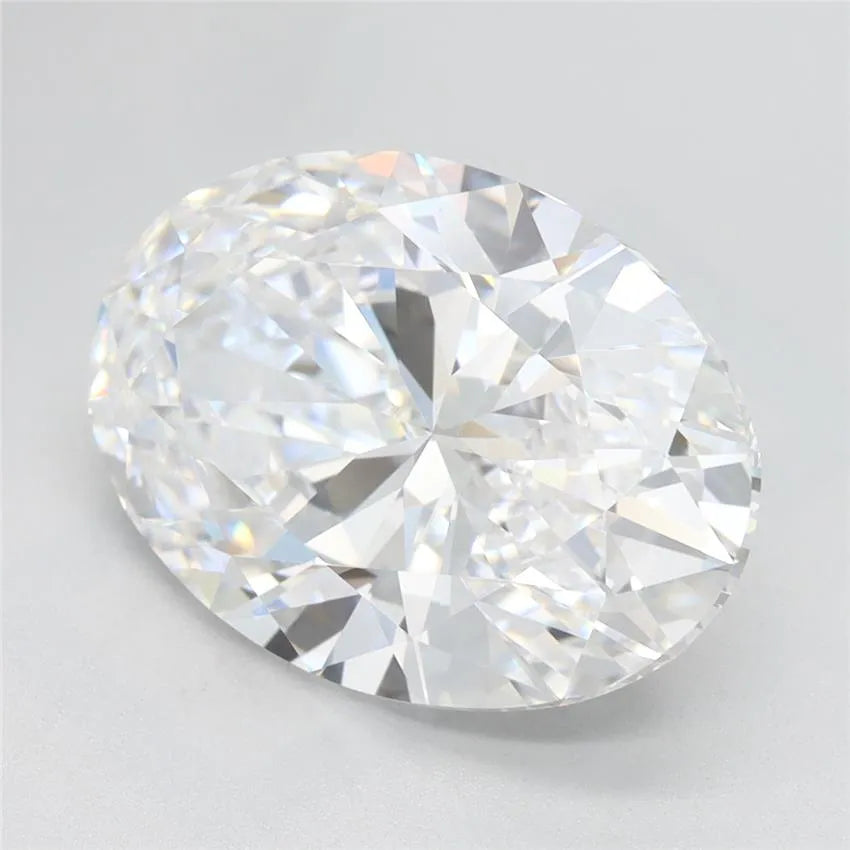 4.37ct Oval Lab Grown Diamond (Colour D, Clarity VVS1, GIA Certified)