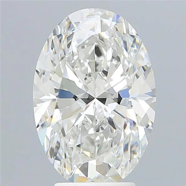 4.38ct Oval Lab Grown Diamond (Colour E, Clarity VVS2, IGI Certified)