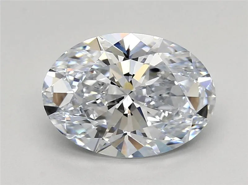 4.38ct Oval Lab Grown Diamond (Colour F, Clarity VS1, IGI Certified)